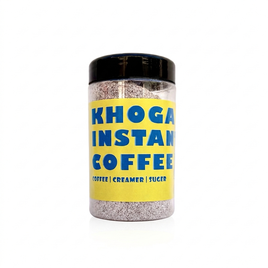 Khoga Coffee & Cream – Premium 3-in-1 Instant Coffee Blend