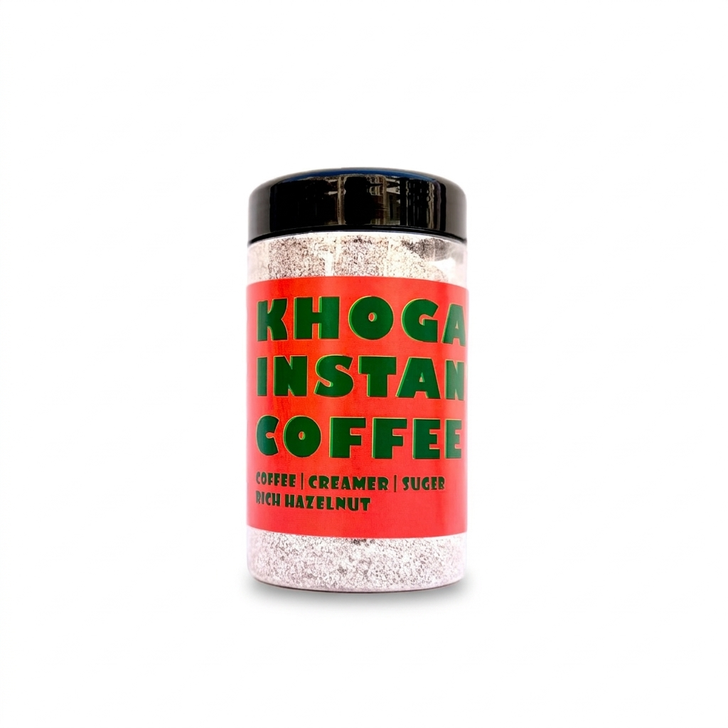 Khoga Rich Hazelnut – Premium 3-in-1 Instant Coffee Blend