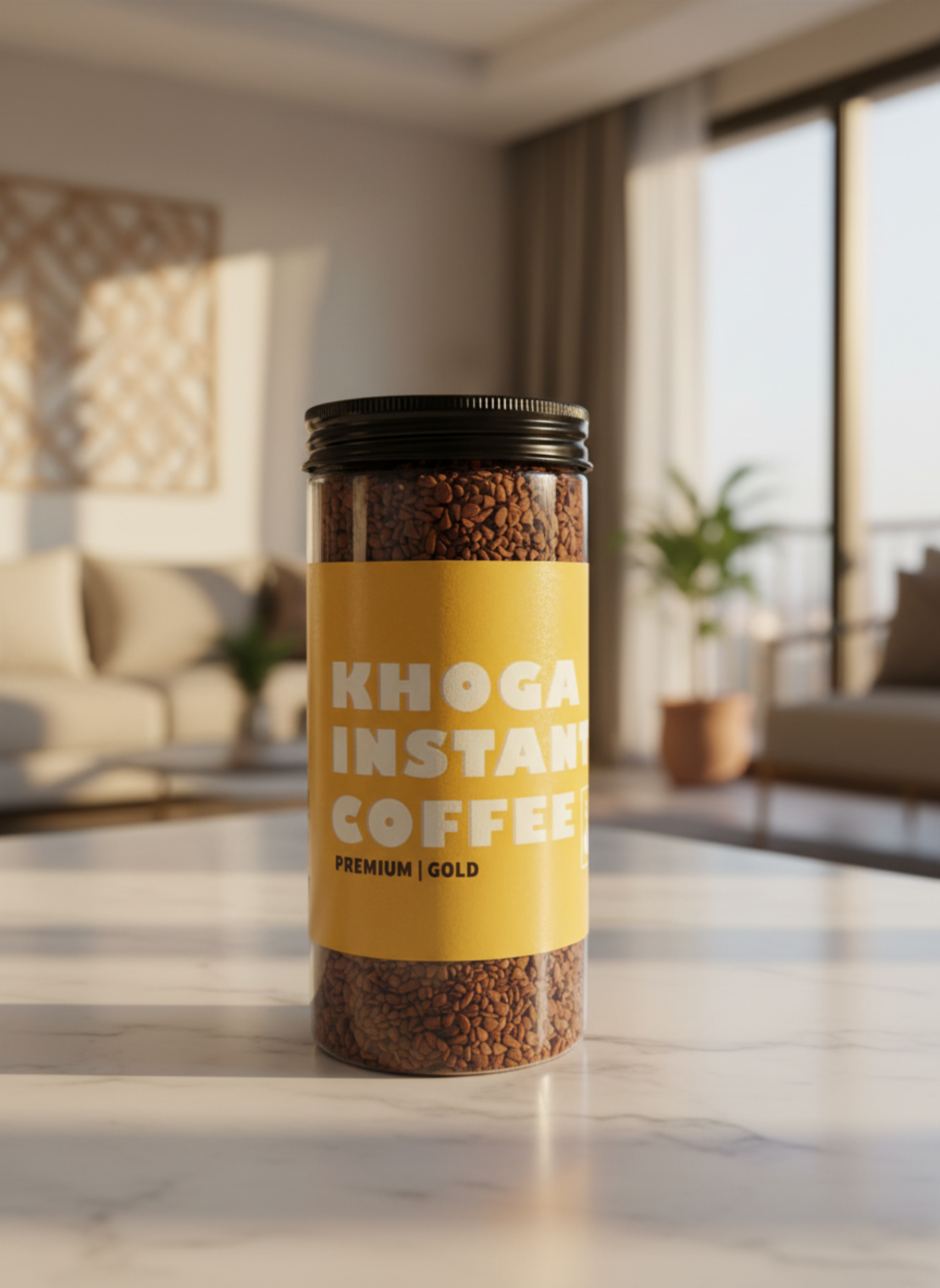 Khoga Instant Coffee – Premium – Gold