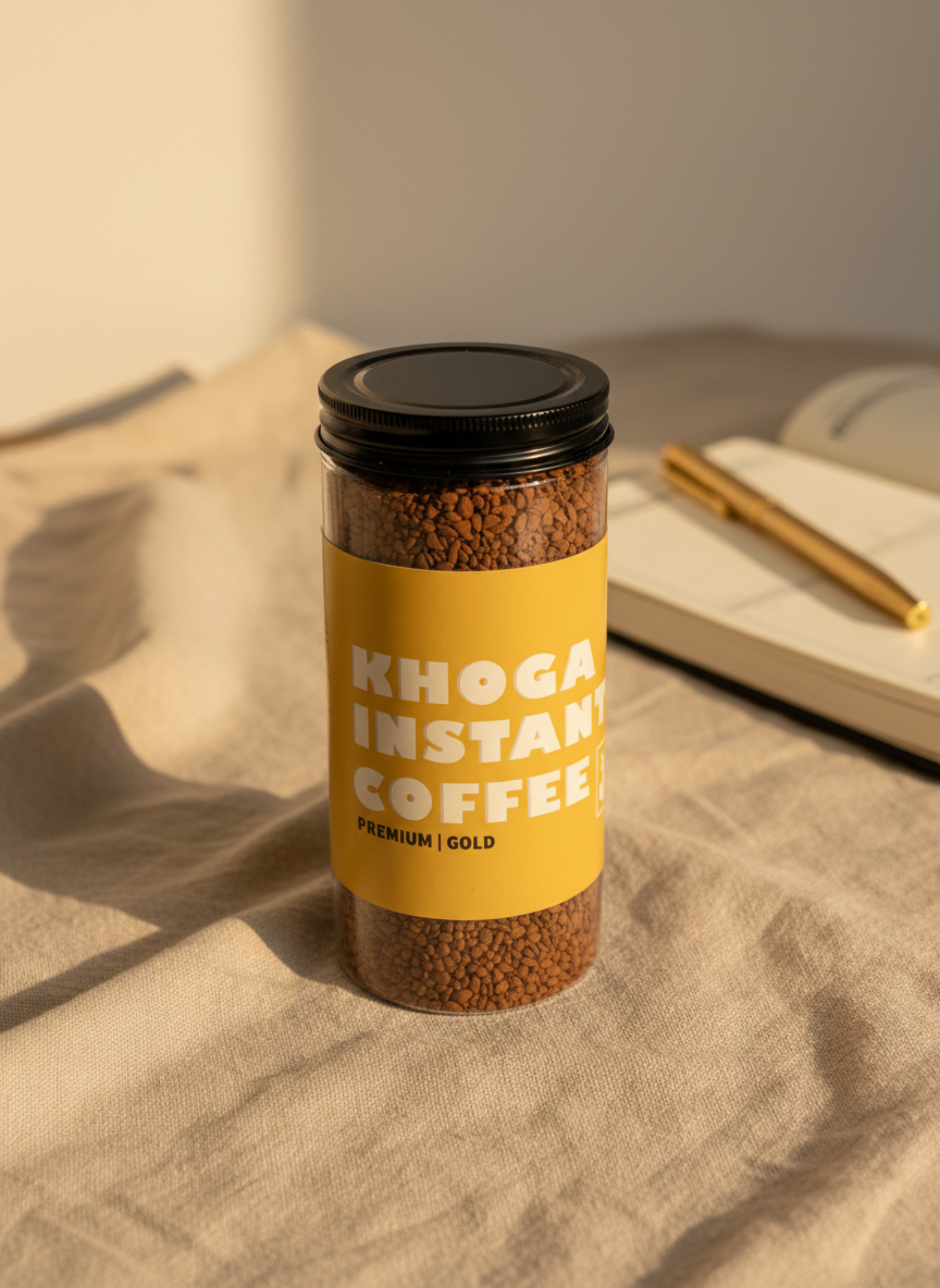 Khoga Instant Coffee – Premium – Gold