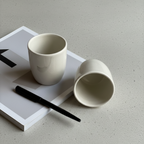 The Slate Handleless Espresso Cup – Pure Edition