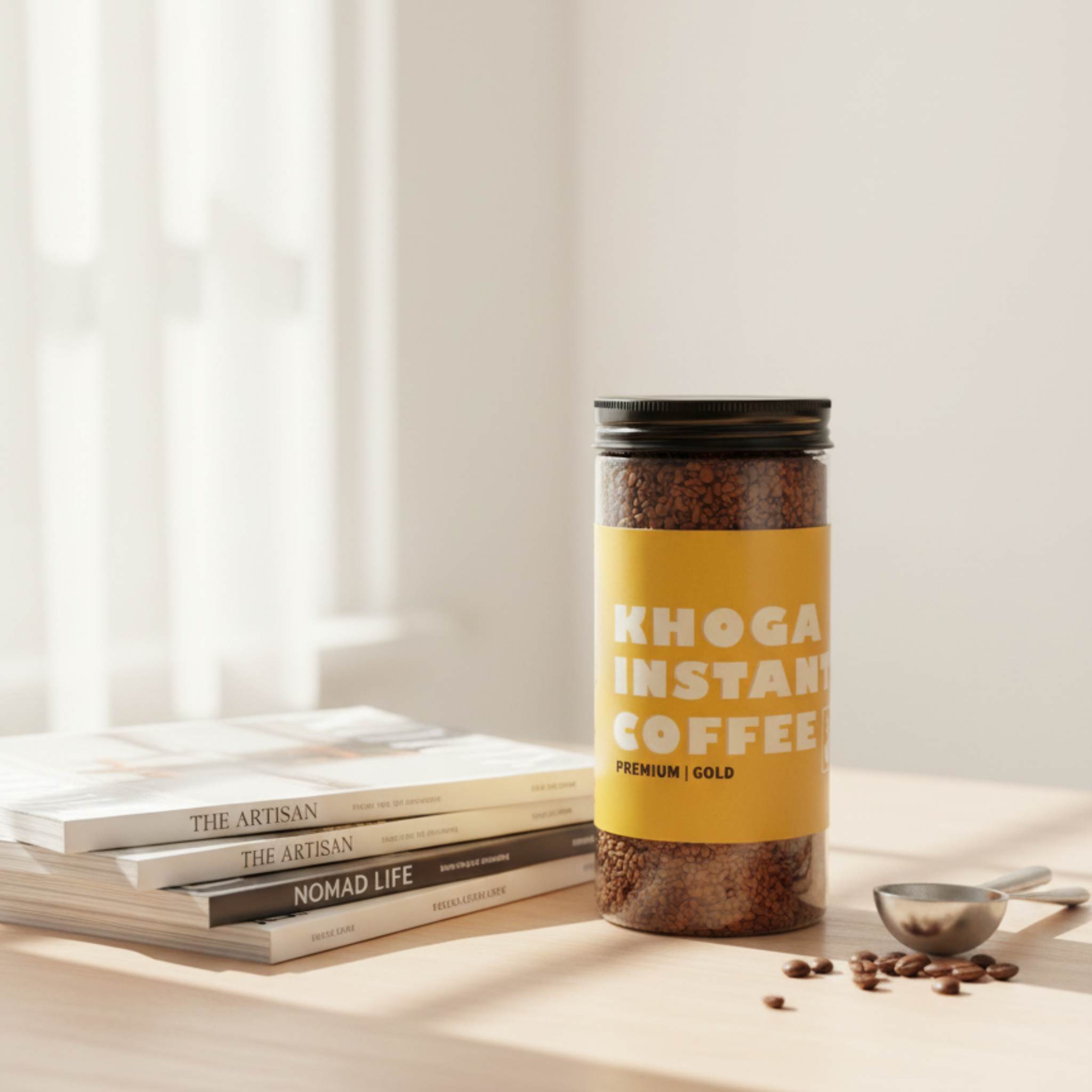 Khoga Instant Coffee – Premium – Gold