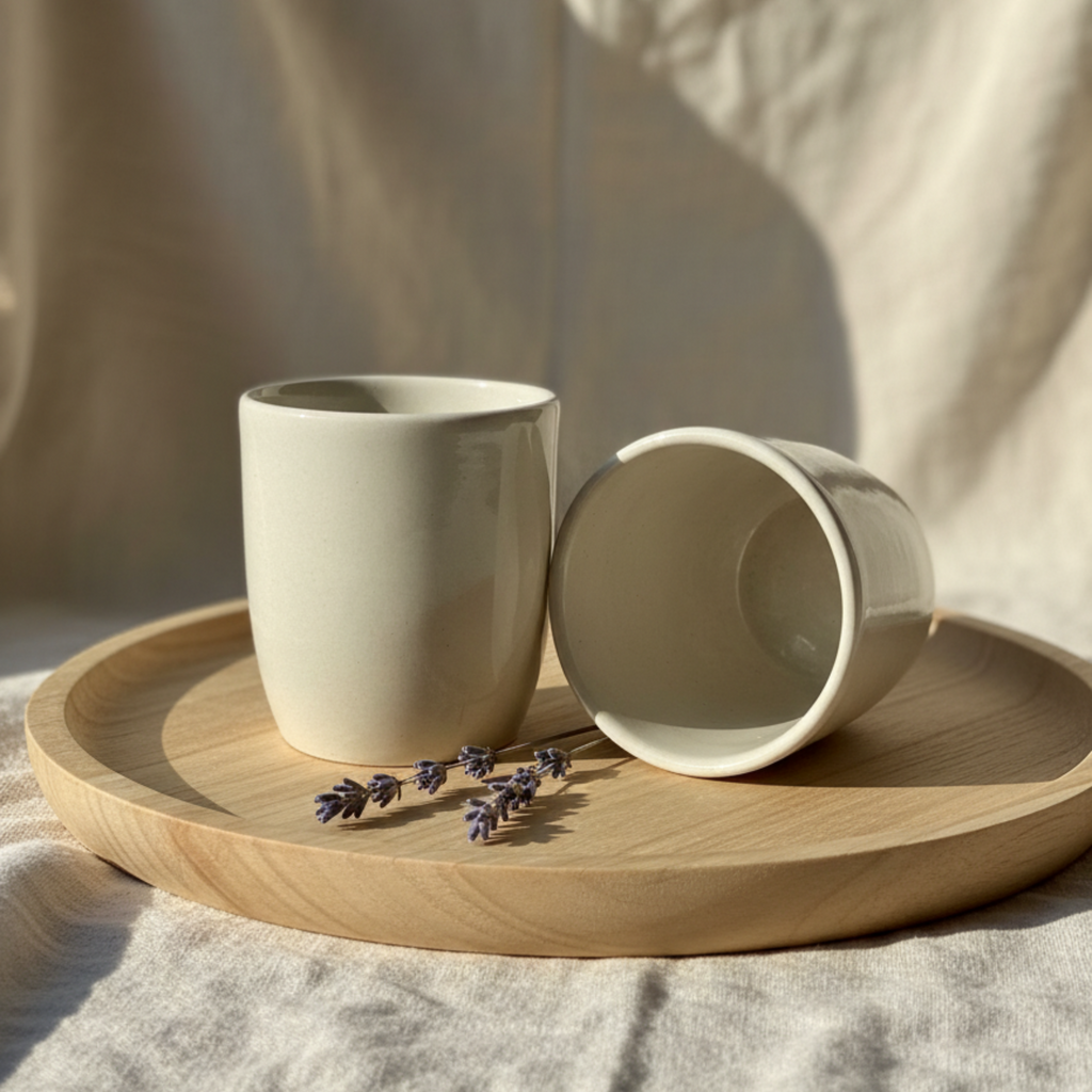 The Slate Handleless Espresso Cup – Pure Edition